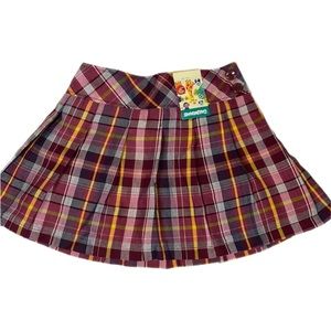 Garanimals Burgundy Plaid Skort